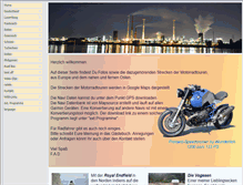 Tablet Screenshot of fad-motorradtouren.de